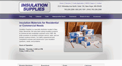 Desktop Screenshot of insulationsupplies.com